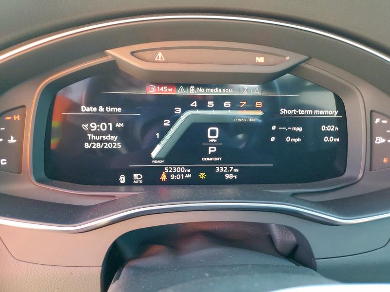 WAUL2BF24PN015963 - 2023 AUDI A6 PREMIUM PLUS WHITE photo 9