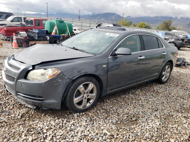 1G1ZH57B38F229309 - 2008 CHEVROLET MALIBU 1LT GRAY photo 1