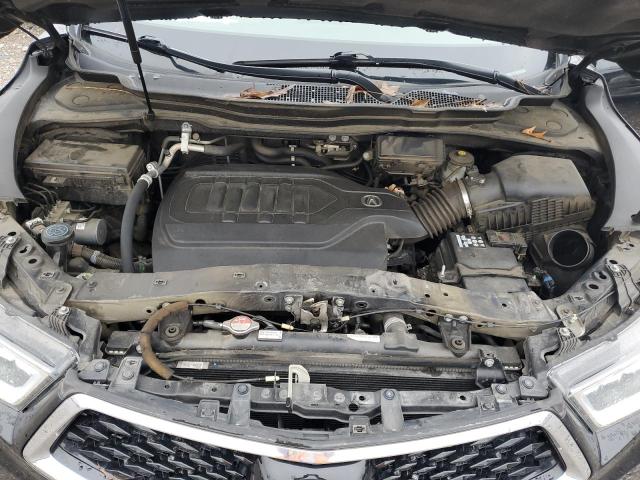 5FRYD4H53HB016252 - 2017 ACURA MDX TECHNOLOGY BLACK photo 12