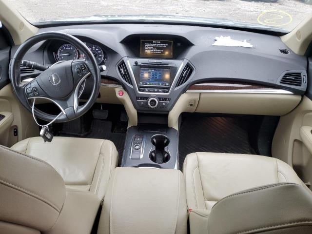 5FRYD4H53HB016252 - 2017 ACURA MDX TECHNOLOGY BLACK photo 8