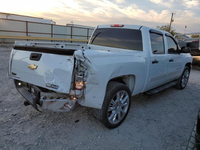 3GCEC13J67G539705 - 2007 CHEVROLET SILVERADO C1500 CREW CAB WHITE photo 3