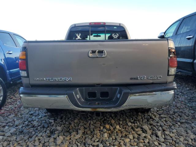 5TBBT481X1S181412 - 2001 TOYOTA TUNDRA ACCESS CAB LIMITED SILVER photo 6