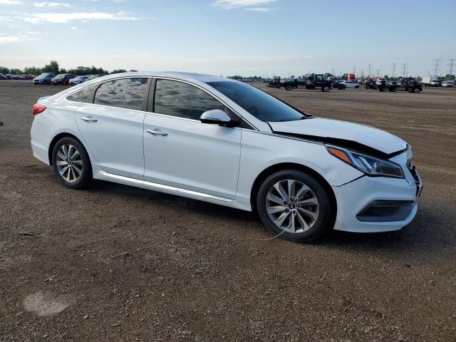 5NPE34AFXGH423284 - 2016 HYUNDAI SONATA SPORT WHITE photo 4