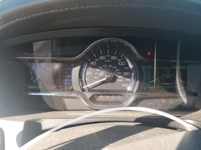 1LNHL9FT6FG604485 - 2015 LINCOLN MKS BROWN photo 9