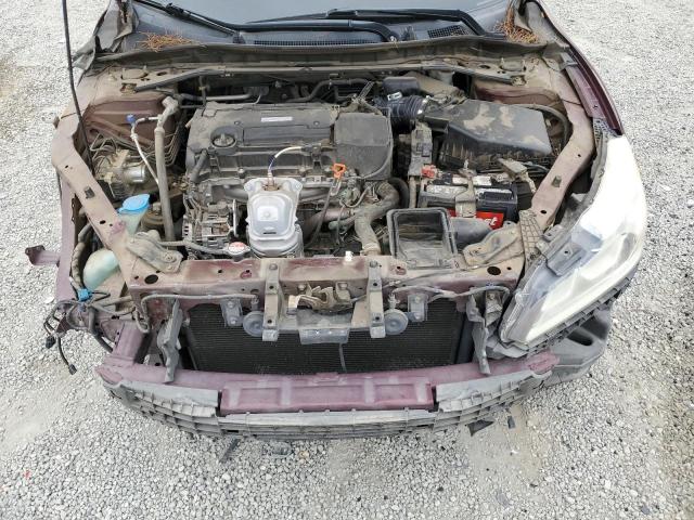 1HGCR2F58GA101682 - 2016 HONDA ACCORD SPORT Бордовый фото 11