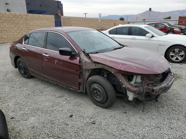 1HGCR2F58GA101682 - 2016 HONDA ACCORD SPORT Бордовый фото 4