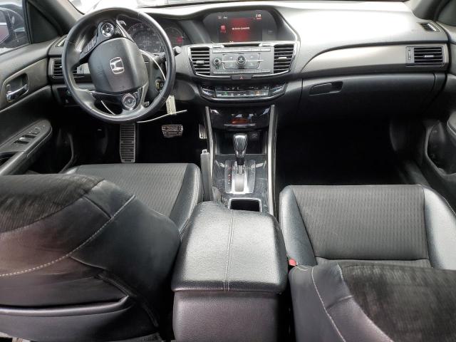 1HGCR2F58GA101682 - 2016 HONDA ACCORD SPORT Бордовый фото 8