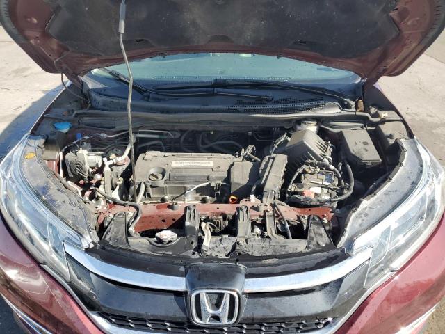 2HKRM4H76FH619136 - 2015 HONDA CR-V EXL BURGUNDY photo 12