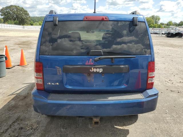 1J4PN2GK1AW117369 - 2010 JEEP LIBERTY SPORT BLUE photo 6