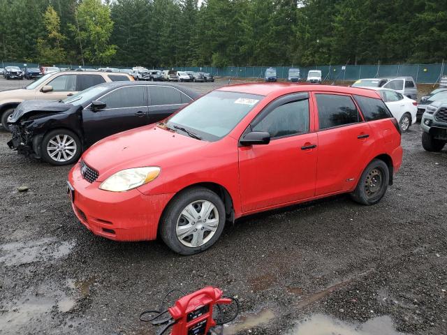 2T1KR32E03C022826 - 2003 TOYOTA COROLLA MA XR RED photo 1