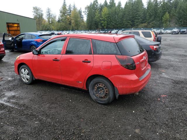 2T1KR32E03C022826 - 2003 TOYOTA COROLLA MA XR RED photo 2