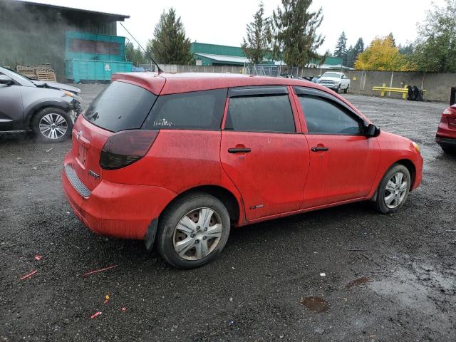 2T1KR32E03C022826 - 2003 TOYOTA COROLLA MA XR RED photo 3