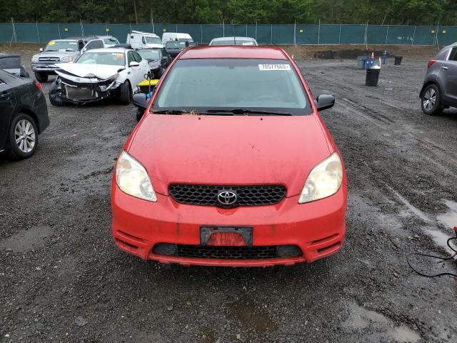 2T1KR32E03C022826 - 2003 TOYOTA COROLLA MA XR RED photo 5