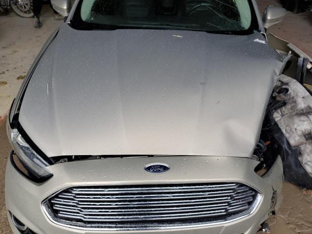 3FA6P0LU5FR117995 - 2015 FORD FUSION SE HYBRID SILVER photo 11