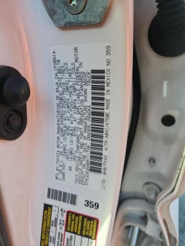 3TMJU4GN4BM111720 - 2011 TOYOTA TACOMA DOUBLE CAB PRERUNNER WHITE photo 13