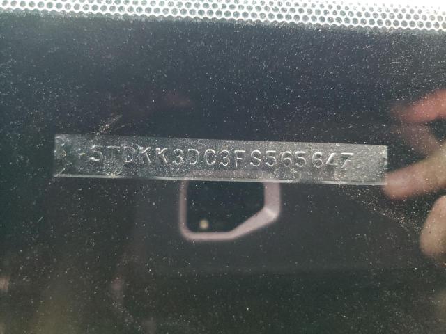 5TDKK3DC3FS565647 - 2015 TOYOTA SIENNA LE SILVER photo 13