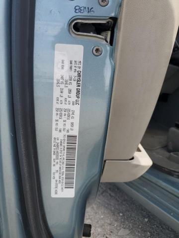 2A4RR5D14AR399395 - 2010 CHRYSLER TOWN & COU TOURING 青色 照片 12