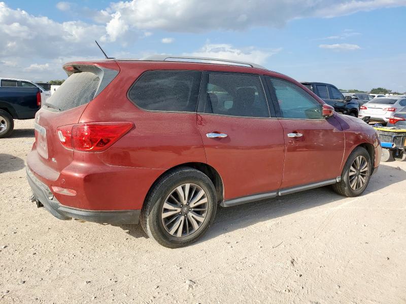 5N1DR2MNXHC677748 - 2017 NISSAN PATHFINDER S RED photo 3