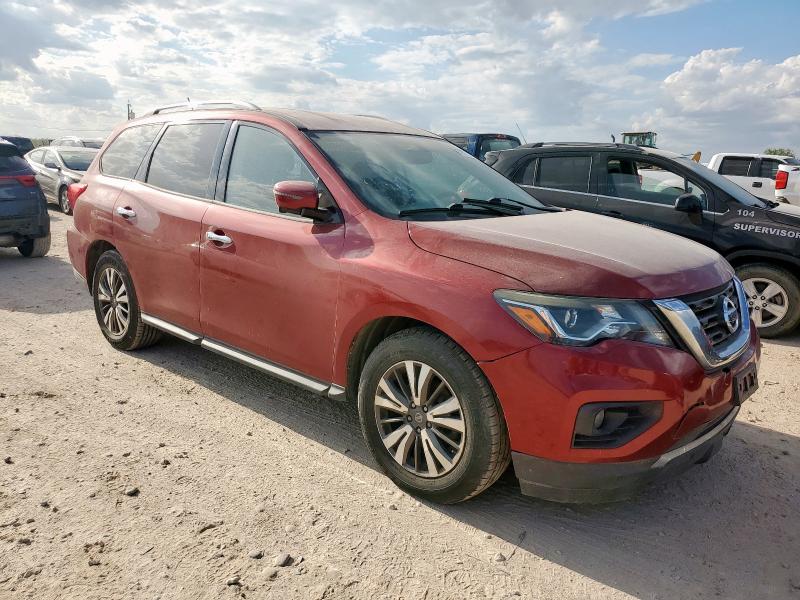 5N1DR2MNXHC677748 - 2017 NISSAN PATHFINDER S RED photo 4