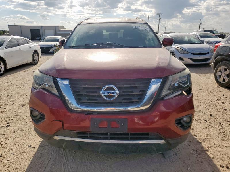 5N1DR2MNXHC677748 - 2017 NISSAN PATHFINDER S RED photo 5