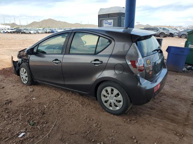 JTDKDTB32D1533764 - 2013 TOYOTA PRIUS C GRAY photo 2