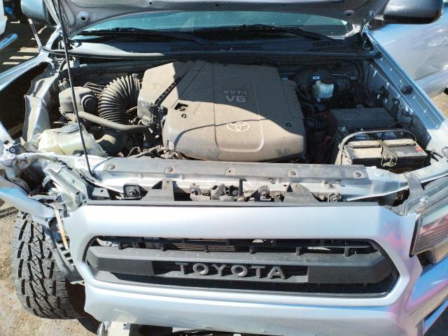 5TFJU4GN5DX034448 - 2013 TOYOTA TACOMA DOUBLE CAB PRERUNNER SILVER photo 11