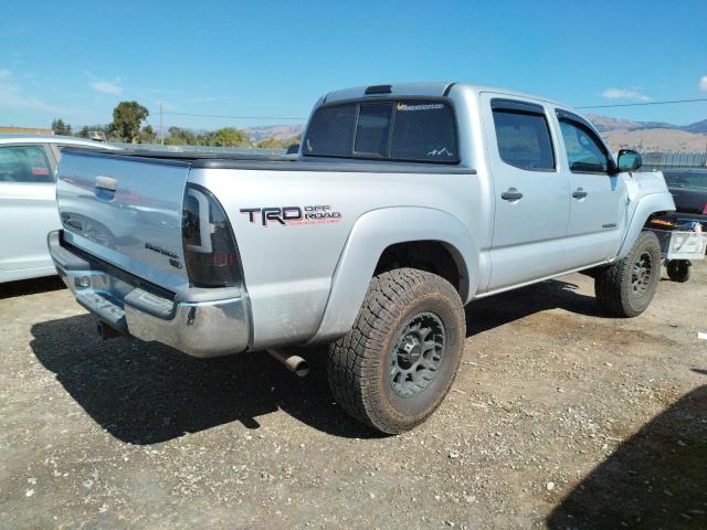 5TFJU4GN5DX034448 - 2013 TOYOTA TACOMA DOUBLE CAB PRERUNNER SILVER photo 3