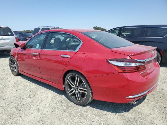 1HGCR2F51GA248202 - 2016 HONDA ACCORD SPORT RED photo 2
