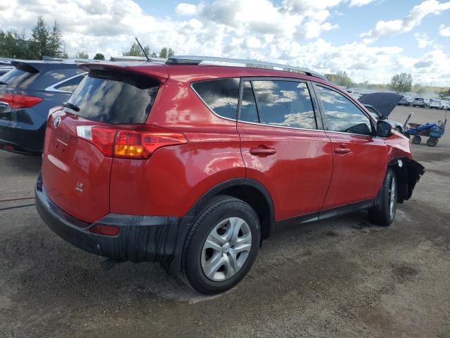2T3BFREV5EW225629 - 2014 TOYOTA RAV4 LE RED photo 3