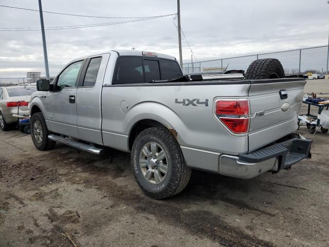 1FTFX1ET9BFB29126 - 2011 FORD F150 SUPER CAB SILVER photo 2