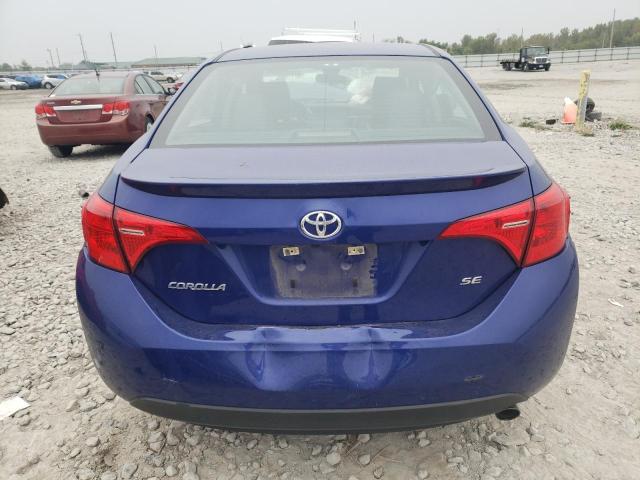 5YFBURHE8JP772965 - 2018 TOYOTA COROLLA L BLUE photo 6