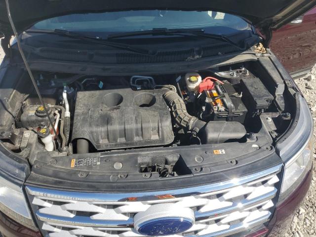 1FM5K8DH0JGC52530 - 2018 FORD EXPLORER XLT 栗色 照片 12