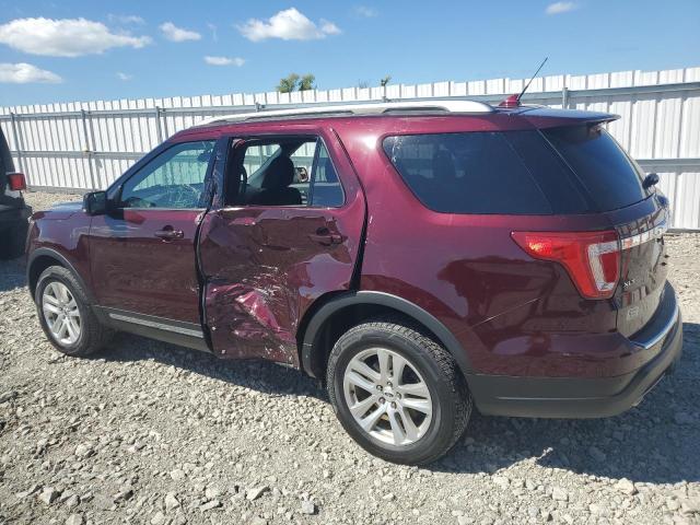 1FM5K8DH0JGC52530 - 2018 FORD EXPLORER XLT 栗色 照片 2