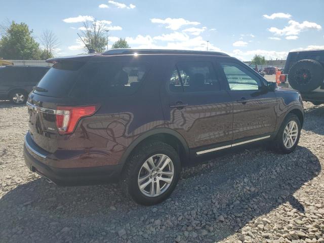 1FM5K8DH0JGC52530 - 2018 FORD EXPLORER XLT 栗色 照片 3