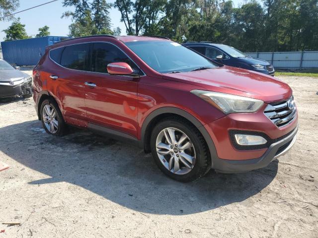 5XYZU3LA8DG078365 - 2013 HYUNDAI SANTA FE S RED photo 4