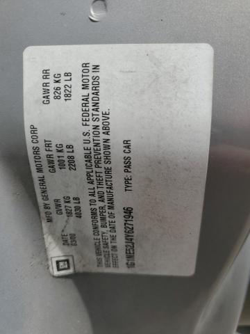 1G1NE52J4Y6271946 - 2000 CHEVROLET MALIBU LS 银色 照片 12