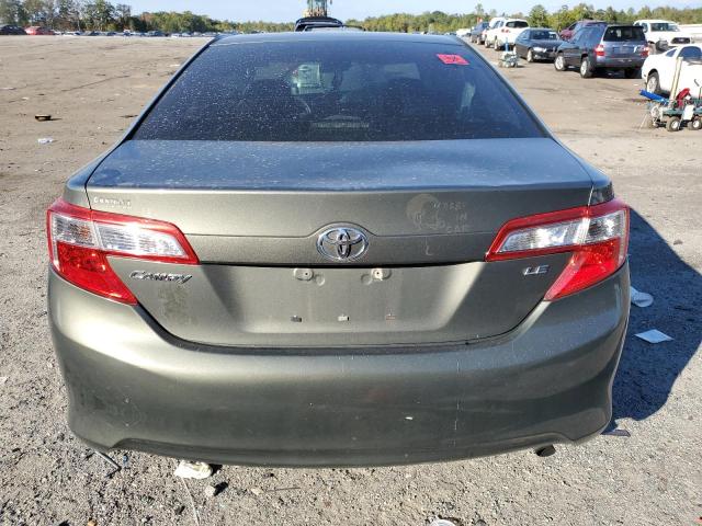 4T1BF1FK8CU556183 - 2012 TOYOTA CAMRY BASE GREEN photo 6