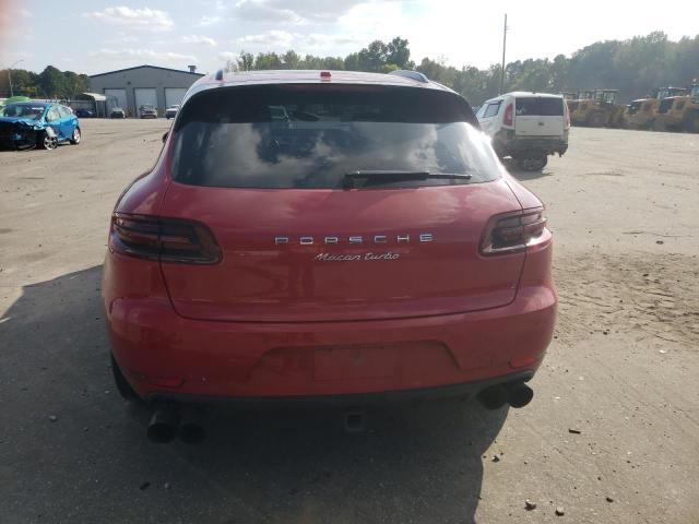 WP1AF2A54JLB70062 - 2018 PORSCHE MACAN TURBO RED photo 6