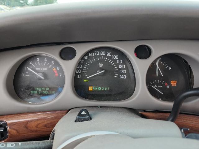 1G4HP54K3YU306648 - 2000 BUICK LESABRE CUSTOM SILVER photo 9