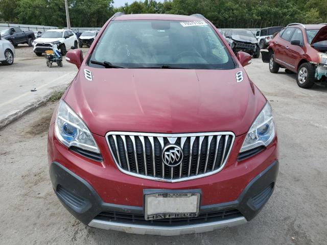 KL4CJASB2FB237014 - 2015 BUICK ENCORE BURGUNDY photo 5