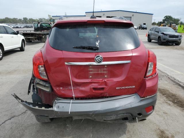 KL4CJASB2FB237014 - 2015 BUICK ENCORE BURGUNDY photo 6