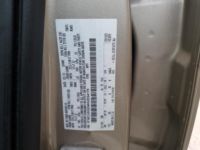 1FMCU0GD4HUE64175 - 2017 FORD ESCAPE SE Qızıl foto 13