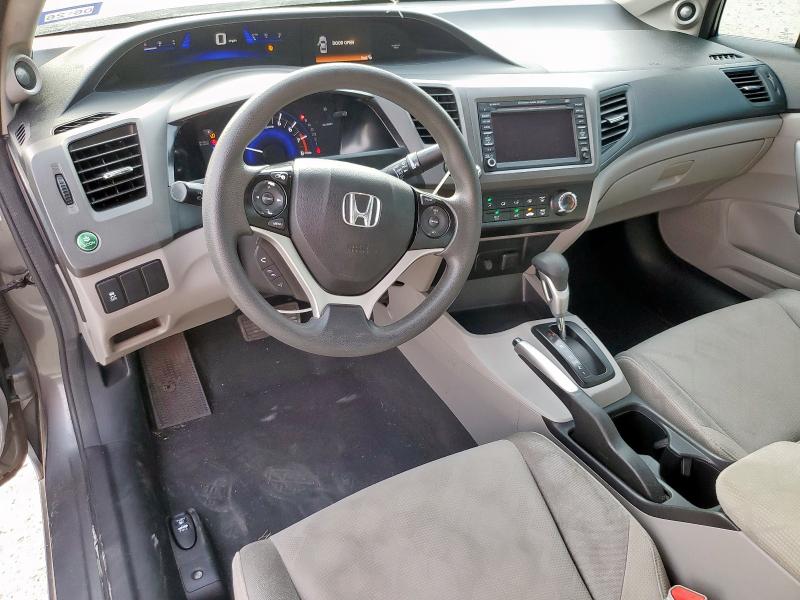 2HGFG3B83CH552331 - 2012 HONDA CIVIC EX CHARCOAL photo 8