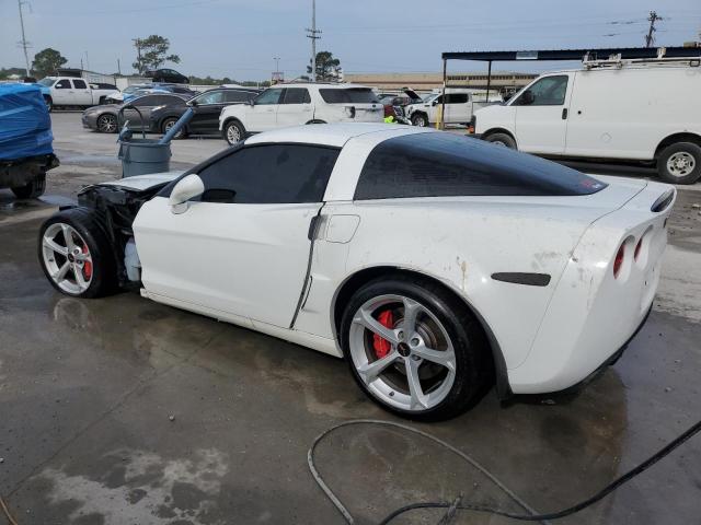 1G1YU2DW9C5104813 - 2012 CHEVROLET CORVETTE GRAND SPORT WHITE photo 2