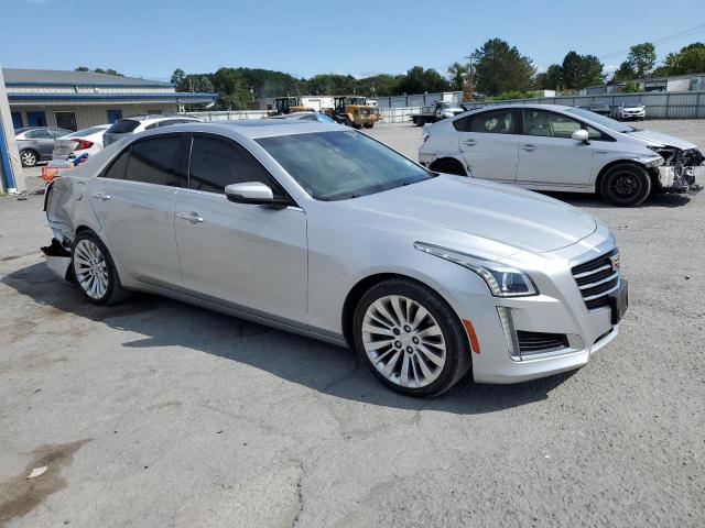 1G6AX5SX7F0136385 - 2015 CADILLAC CTS LUXURY COLLECTION SILVER photo 4