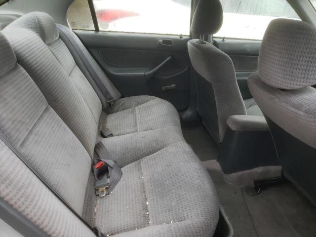 2HGEJ6616YH549605 - 2000 HONDA CIVIC BASE ვერცხლისფერი ფოტო 10