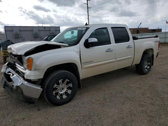 3GTP2VE35BG390410 - 2011 GMC SIERRA K1500 SLE WHITE photo 1