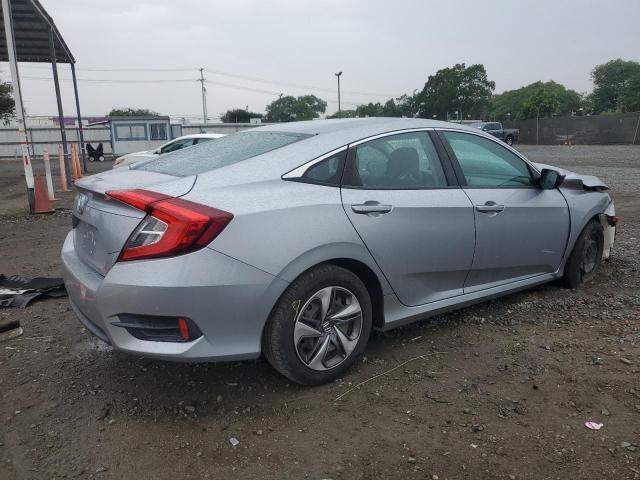2HGFC2F54JH573983 - 2018 HONDA CIVIC LX SILVER photo 3
