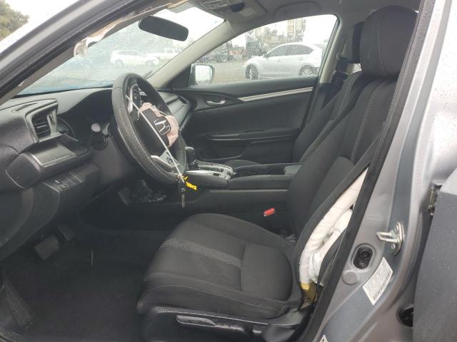 2HGFC2F54JH573983 - 2018 HONDA CIVIC LX SILVER photo 7