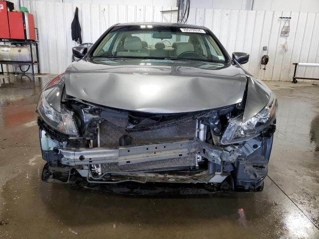 1HGCS12789A010808 - 2009 HONDA ACCORD EX GRAY photo 5